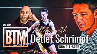 Detlef Schrempf Interview Catching Up with One of the NBA Original Foreign stars [upl. by Ycniuqed]