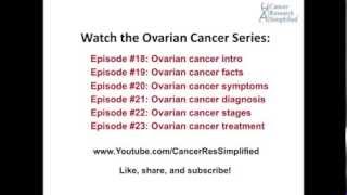 22  OVARIAN CANCER STAGES  by Cancer Education and Research Institute [upl. by Grayson]