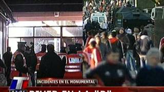 INCIDENTES LUEGO DEL DESCENSO DE RIVER PLATE  26062011 PARTE 1 [upl. by Abramo331]