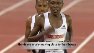 Rhonex Kipruto  Form Analysis  10KM world record [upl. by Cherrita]