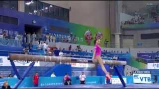 Larisa Iordache  Beam 2014 Worlds AA [upl. by Yahsram902]