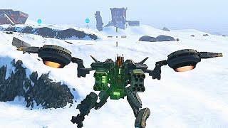 BoT ANDROID  Cormorant Arctic Map Gameplay  All weapons tested  Battle of Titans Beta [upl. by Lertnek640]