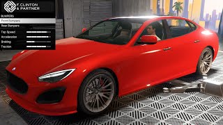 GTA 5  DLC Vehicle Customization  Lampadati Cinquemila Maserati Quattroporte [upl. by Nairolf]