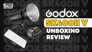 Godox SK400II V Series Unboxing Review [upl. by Meeks182]