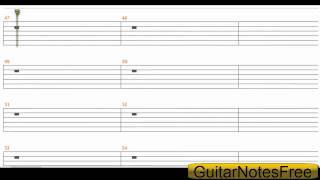 Fire  Scooter Guitar Tab HD [upl. by Olav85]