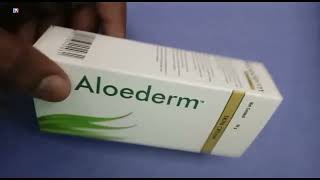 Aloederm Skin Cream  Aloederm Cream Uses Side effects benefits dosage review in Hindi  Aloederm [upl. by Ahsital]