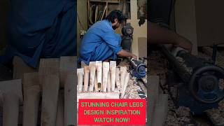 Stunning Chair Legs Design Inspiration FurnitureDesign Woodworking HomeDecor [upl. by Kalin]