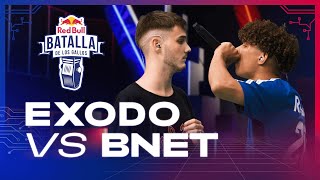 EXODO LIRICAL vs BNET  Cuartos  Red Bull Internacional 2020 [upl. by Igenia]