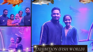 Fish WorldAdilabad Exhibition infinitummedia shecreates vlog fishaquarium [upl. by Aydan821]