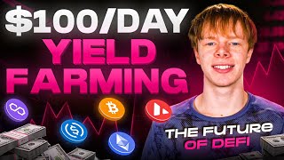 How to Earn 100s Daily from Yield Farming Crypto Passive Income [upl. by Kcirevam]