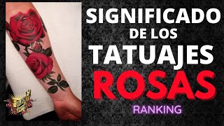 Increíbles tatuajes de ROSAS para MUJERES  SIGNIFICADO y RANKING de los 10 mejores tatuajes [upl. by Ikiv216]