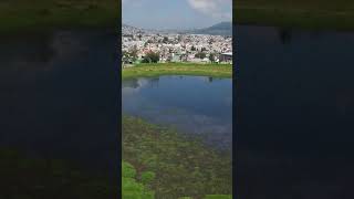 Fuertes lluvias de los últimos días dieron un leve respiro a la Laguna de Ojuelos en Zinacantepec [upl. by Aramot450]