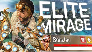 30 Minutes of Elite Mirage Gameplay in Apex Legends [upl. by Acirehs788]