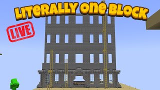 Vanilla OneBlock 100 subs stream [upl. by Anikal903]