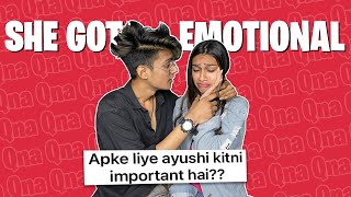 SECRETS OUT   AAYUSHI CRIED😭 VISHHUU VLOGS [upl. by Gannon283]