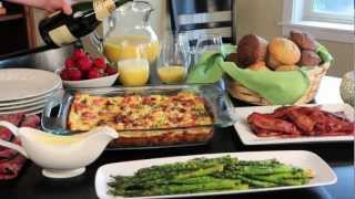 Holiday BrunchEasy and Elegant Christmas Breakfast  Allrecipescom [upl. by Gant]