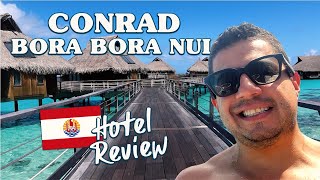 Bora Bora Honeymoon Magic Hilton Conrad Review amp Jet Ski Island Adventure [upl. by Nylaf]