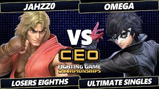 CEO 2024 TOP 8  Omega Joker Vs Jahzz0 Ken Smash Ultimate  SSBU [upl. by Clair]