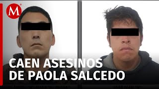 Autoridades detienen a presuntos responsables del asesinato de Paola Salcedo [upl. by Nyladnohr]