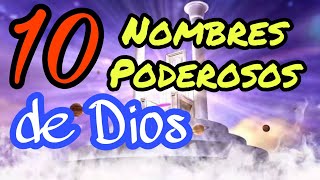 ✅ Los NOMBRES de DIOS y su SIGNIFICADO en la BIBLIA en español  10 Poderosos nombres del SEÑOR [upl. by Territus]