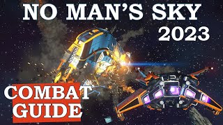 No Mans Sky Combat Guide For New Players 2023  Space Combat Guide NMS  NMS Best Weapons [upl. by Netsirhc]