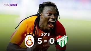 Galatasaray 5  0 Bursaspor  Maç Özeti  201718 [upl. by Hoffarth]