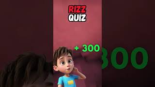 Wieviel RIZZ hast du 💯 challenge quiz rizz ratselquiztime minecraft [upl. by Blader]