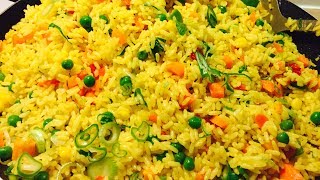 How To Make Nigerian Fried Rice  Easy Fried Rice Recipe  Home4foodsTv [upl. by Akcebar994]