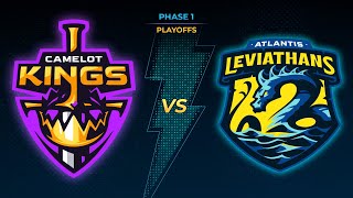 SMITE Pro League Season X Phase 1 Playoffs Atlantis Leviathans vs Camelot Kings [upl. by Teryl457]