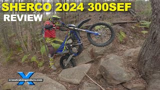 Sherco 2024 300SEF review︱Cross Training Enduro [upl. by Adnaluy]