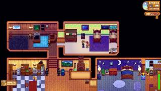 Stardew Valley Semi Blind Playthrough E163 Our First Sturgeon Roe [upl. by Ydorb]