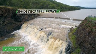 Dam Spillways 28 Feb 2022  Toowoomba Region [upl. by Auhsohey]