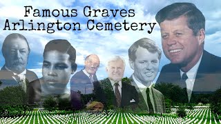 Famous Graves and Tour of Arlington National Cemetery [upl. by Monroy110]