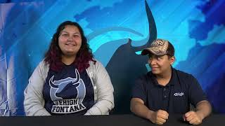 E High School Fontana Morning Announcements [upl. by Aramanta]