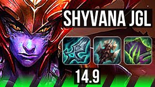 SHYVANA vs DIANA JGL  1519 Quadra Legendary  NA Diamond  149 [upl. by Anihpesoj]