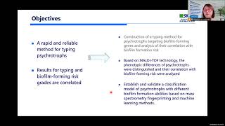 Biofilm formation risk assessment for psychrotrophic Pseudomonas in raw milk by MALDITOF mass [upl. by Wilmar]