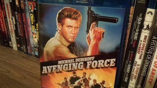 Avenging Force 1986 MovieBlu Ray Review [upl. by Grimbal]