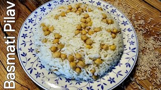 Nohutlu BasmatiPirinç Pilavı  Basmati Pilaw with Chickpeas [upl. by Fital]