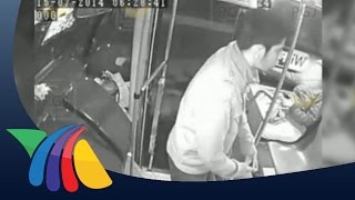 Detienen a 5 ladrones del transporte público  Noticias [upl. by Nitaj]