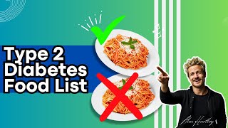 Type 2 Diabetes Food List [upl. by Anirbas]