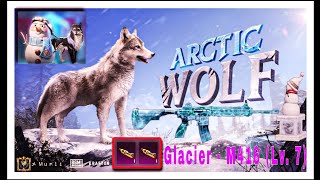 Finally M416 glacier Upgrade to Ivl 7 max  LUCKY SPIN RS CREATE OPENING METERIAL IN BGMIPUBG [upl. by Alemap227]