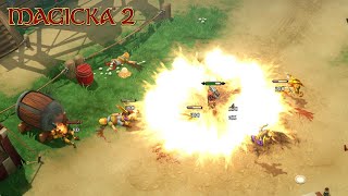 Magicka 2  Gameplay en español [upl. by Jeggar913]