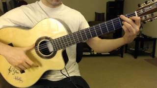 COOL rumba flamenca chords amp strumming pattern tutorial and chords in description [upl. by Athalia675]