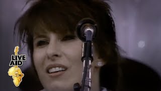 Pretenders  Back On The Chain Gang Live Aid 1985 [upl. by Ecerahs]