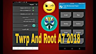 Twrp amp Root A7 2018  Root SMA750F [upl. by Thamos]