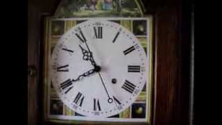 Grasshopper longcase clock old video [upl. by Ajnat]