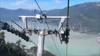 Doppelmayr Gondola Ride at Sea To Sky Gondola Squamish BC [upl. by Odrawde869]