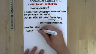 Collectieve goederen Economiepaginacom [upl. by Hsotnas723]