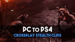 Ghost of Tsushima Legends  Crossplay Clips PS4 to PC [upl. by Durr128]