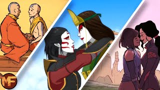 The 9 Gay AvatarKorra Characters Explained History Of LGBTQ [upl. by Rriocard]